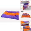 Pet Sleeping Pad With Flannel Cover And Pp Cotton Filling For Comfort And Warmth