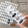 Magnetic Nail Art Practice Stand with Iridescent Chess Piece Design