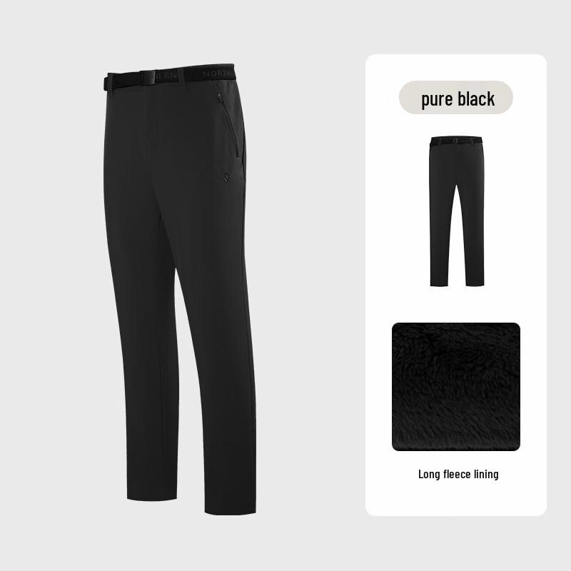 NORTHLAND Men's Fleece-Lined Casual Storm Pants NXPEH5849S