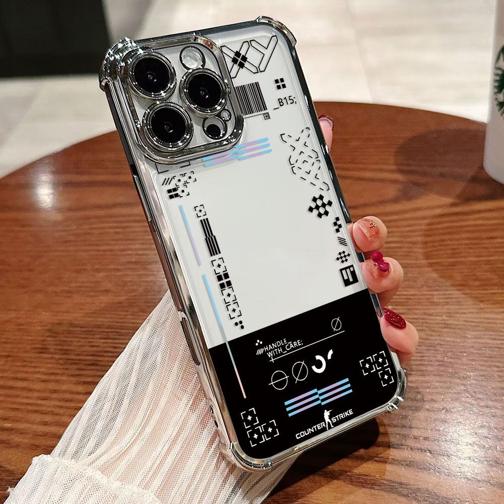 

Hot Game Counter Strike CS GO Plating Phone Case For Samsung A37 A57 A07 A36 A16 A06 A35 A55 A15 A54 A34 A24 A14 A05 A04 4G 5G Samsung A05s 4G