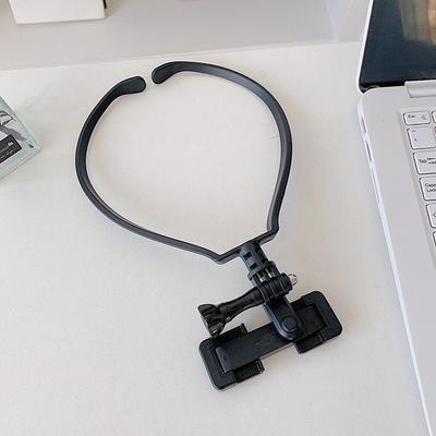 Hands Free Wearable Neck Holder Lazy Phone Stand Universal Hanging Mount For Iphone 15Promax Samsung Gopro Dock Station Bracket
