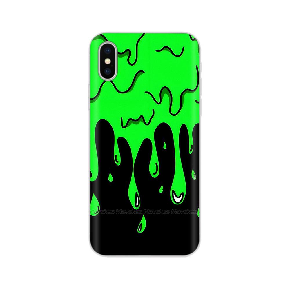 For iPhone X Case For iPhone Xs Case Fashion Soft Silicone Housing For iPhoneX Transparent Phone Back Covers Shell Flowers Coque