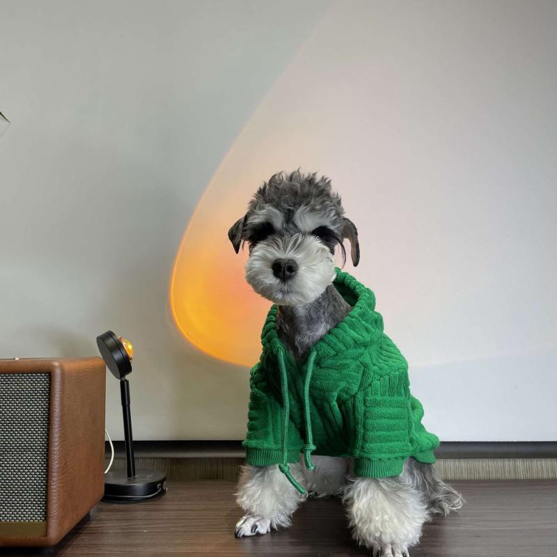 Fashion Hoodie Dogs Clothing Pet Cotton Sweatshirt Dog Clothes Costume French Bulldog Warm Winter Puppy Designer Dog Clothes