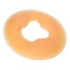 Silicone Pillow Soft Comfortable Reusable Cleanable Hollow Out Round Face Relax Cushion Pad for Massage