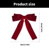 Uniform Bowknot Tie for Girls Senior School Lady Uniform Pre-tied Bows Elegant Look for Business and Office Use