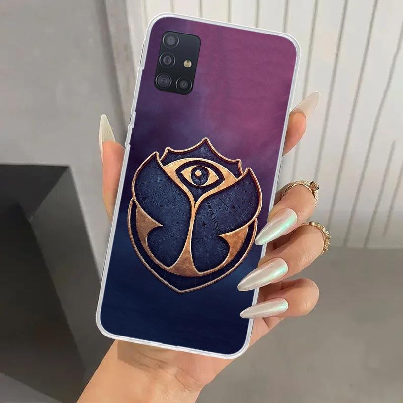

Music Festival Tomorrowlands Phone Case for Samsung Galaxy A52 A32 A22 A12 A02S A50S A30S A10S Note 20 Ultra 10 Plus S10 A31 A20 Samsung A20S