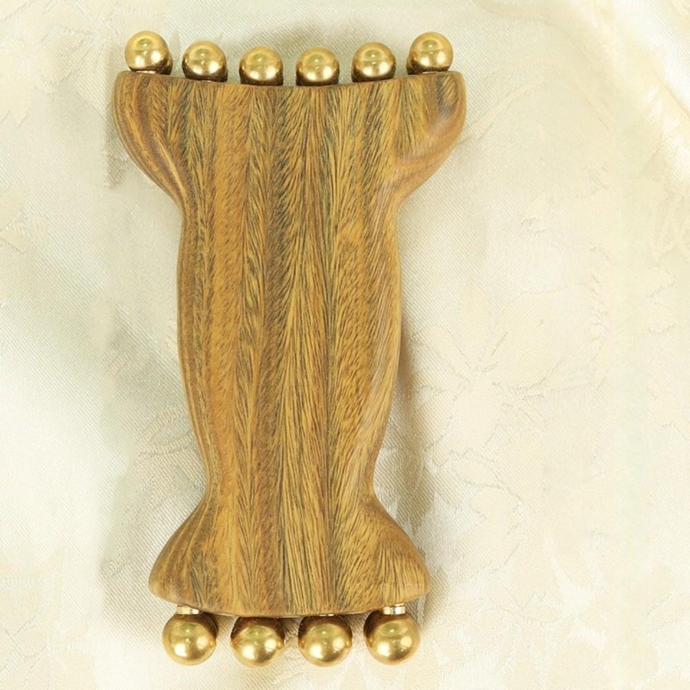 Face Lifting and Tightening Meridian Brush Natural Material Massager Tool Skin Caring