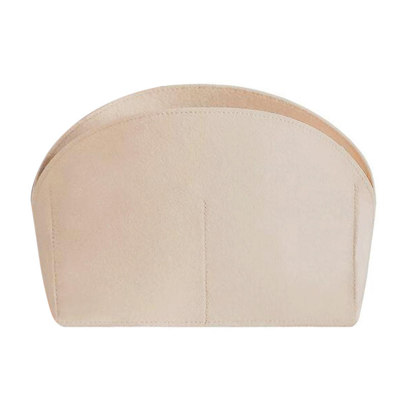 Felt Insert Bag Fits For Handbag Liner Bag Felt Cloth Makeup Bag Support Travel Portable Insert Purse Organizer Bag Supplies