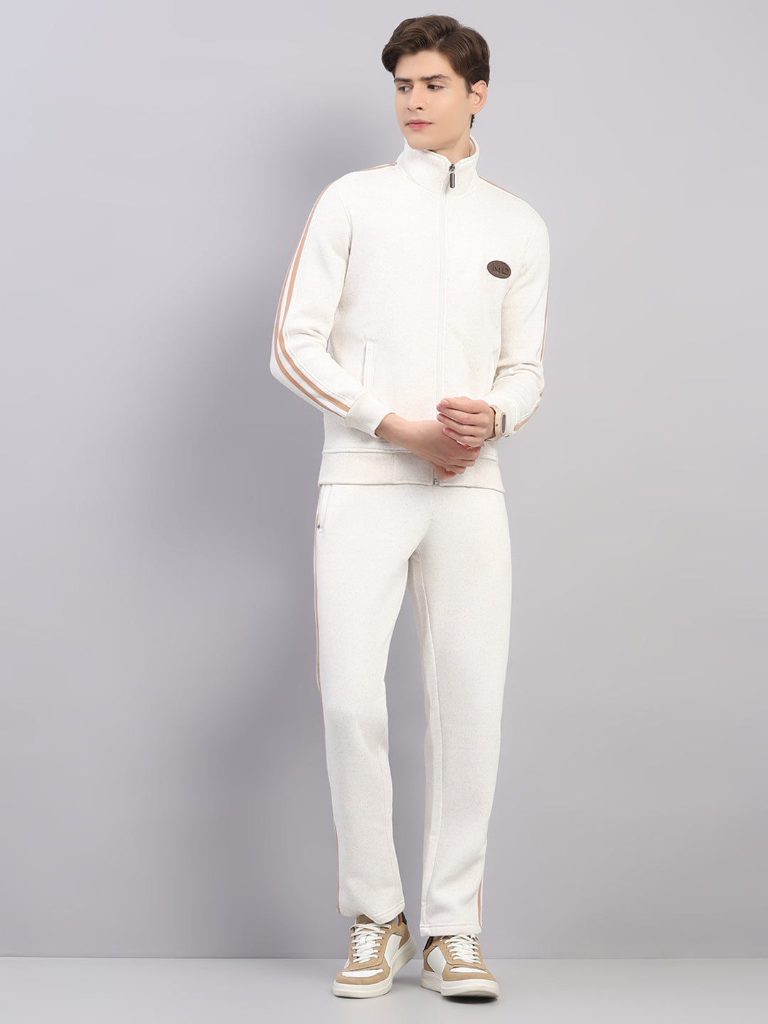 Monte Carlo Mens Regular Fit Solid Tracksuit XXL