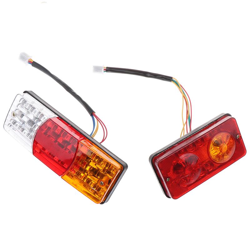 Universalauto mit Blinker, Rückfahrwarnleuchte, Rücklicht, Stoppsignallampen, 200 x 70 mm, 3-farbige LED-Heckspoilerleuchte