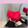 2024 Summer Fashionable Minimalist Black White Red Shoulder Crossbody Bag