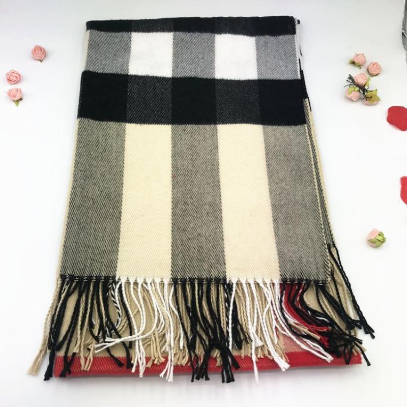 New autumn and winter wind classic babag color yang sticky cashmere scarf shawl couple scarf women