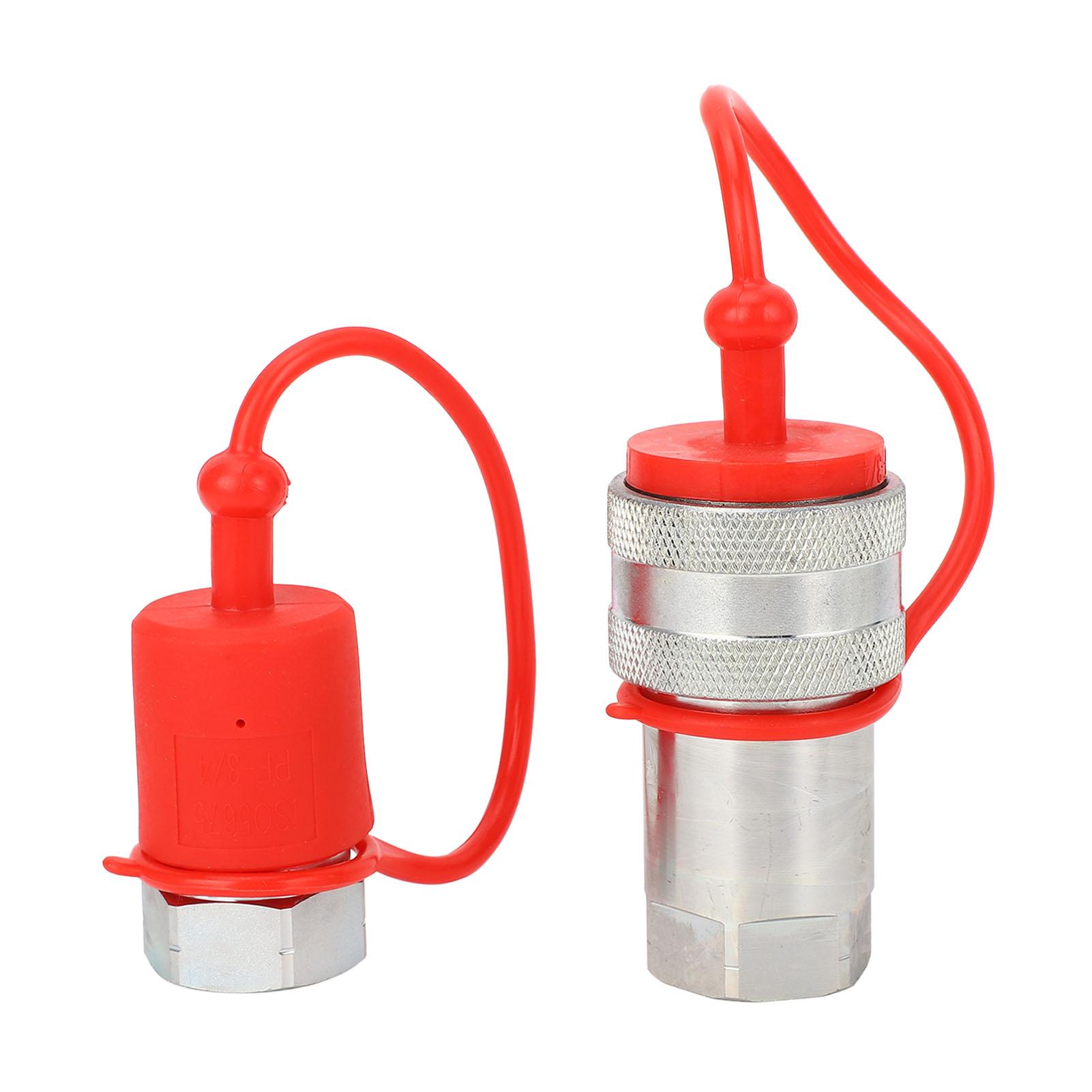 

Гидравлическая быстроразъемная муфта NPT34in Закаленная сталь Внутренние и наружные фитинги для гидравлического быстрого соединения