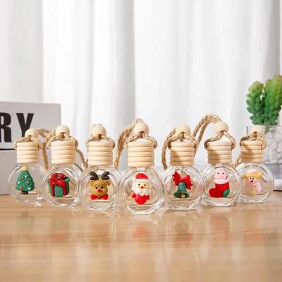 Christmas Car Air Freshener Cute Hanging Car Air Fresheners Bottle With Christmas Penguin Easy To Use Creative Car Interior