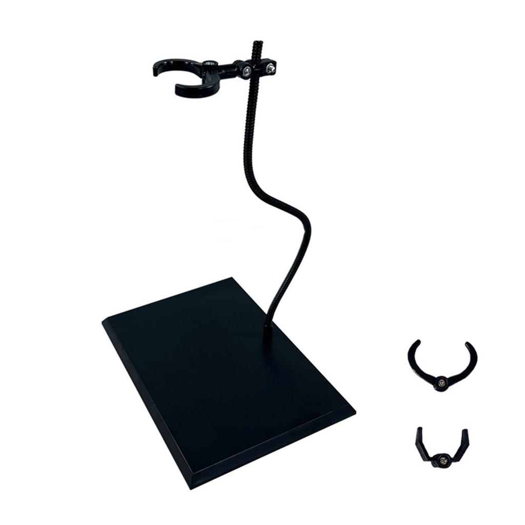 Flexible Snake Bone Bracket Stand Portable Hobby Display Stand with Flexible Spine for Action and Military Models