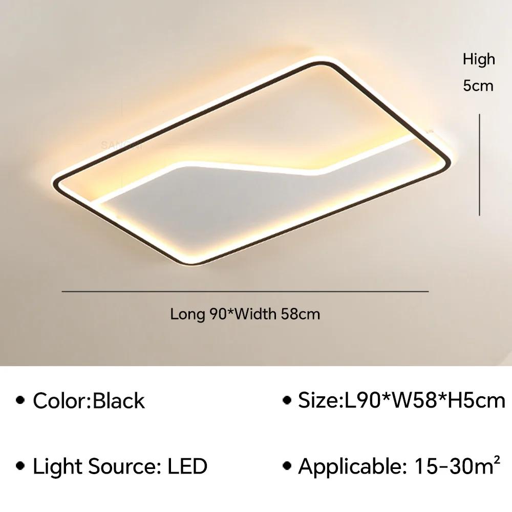 Lumină de Plafon LED Modernă Pentru Living, Dining, Dormitor, Balcon, Bucătărie, Hol, Candelabru, Corp de Iluminat de Interior pentru Decorul Casei, Lustră