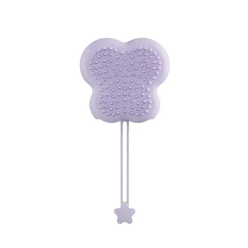 Pet Brush 1PC Cat and Dog Cleaning and Grooming Glove  Bathing De-fluffing Hair Comb Silicone Sticky Hair Stripper Pet Supplies