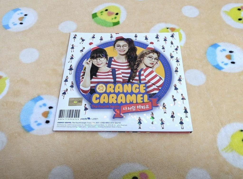 [USED] ORANGE CARAMEL "Try Like Me" Korean Edition CD with Postcard