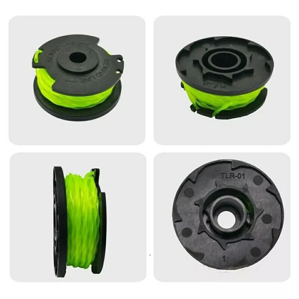 4Pcs for Ryobi RLT36B33/RY36LT33A-0 36V Grass Trimmer Line Spools Lawn Mower Nylon Rope Spool, RAC143