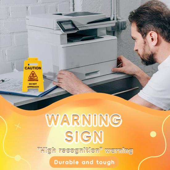 Mini Desk Caution Sign Overworked Underpaid Procrastination Caution Sign Home