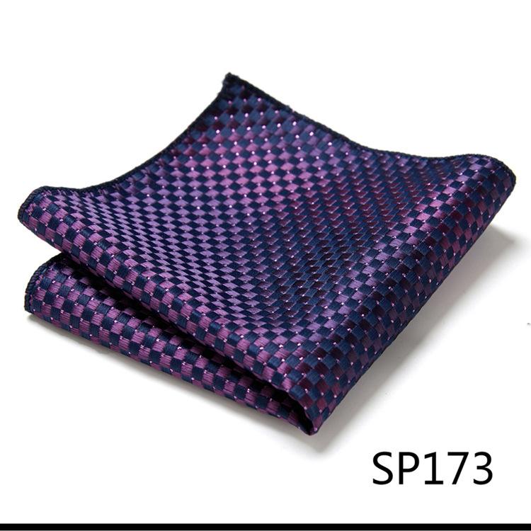 Guangzhou 1200-Pin High-Density Men'S Elegant Retro Business Suit Jacquard Pocket Towel Square Towel