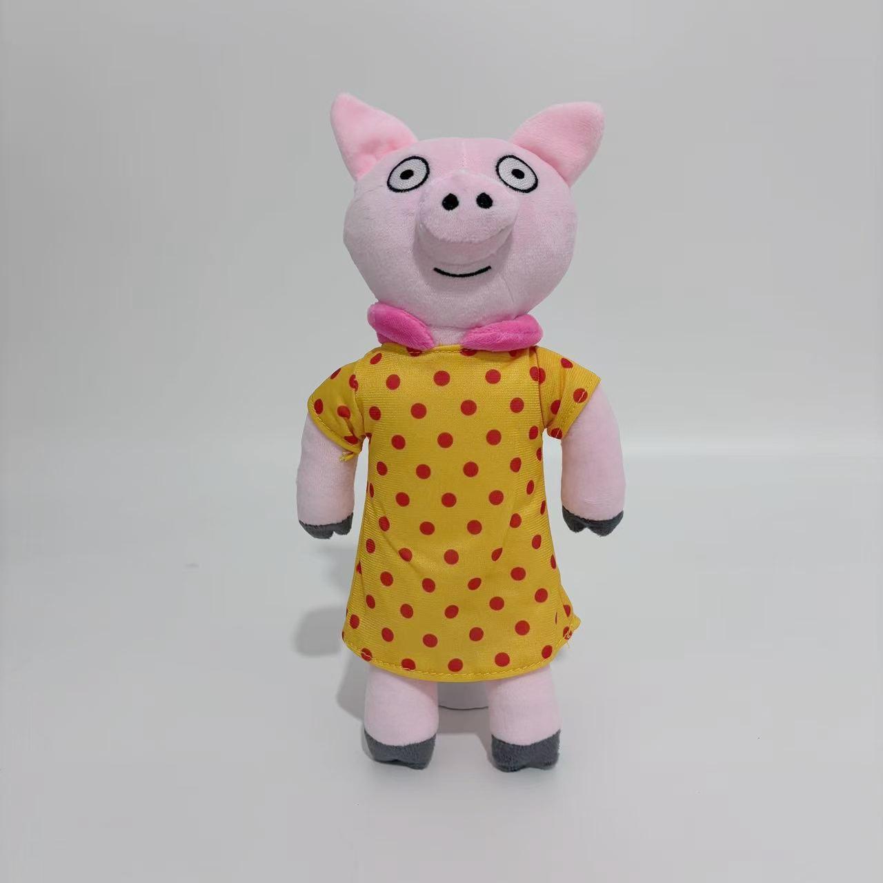 Pip and Posy Plush Rabbit Pip Mouse Posy Frog Pig Fox Soft Stuffed Doll Cartoon Picture Book Toy Gift For Toddlers Kids Book Fans Collectible Decor 30cm-35cm