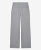 Tienjiti Wide Fit Ribbed Banding Pants (Light Gray) Tnpa6E109G2