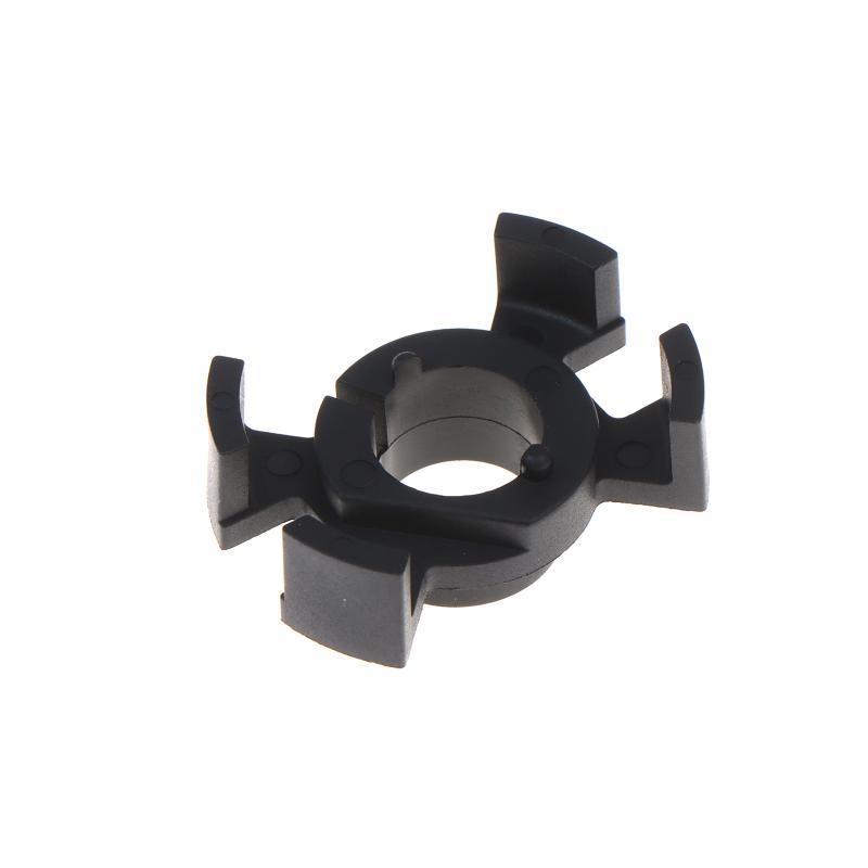 1Pair H1 Led Headlight Bulbs Adapter Base Holder Socket Retainer Clip For High Beams Base Retainer Black Abs