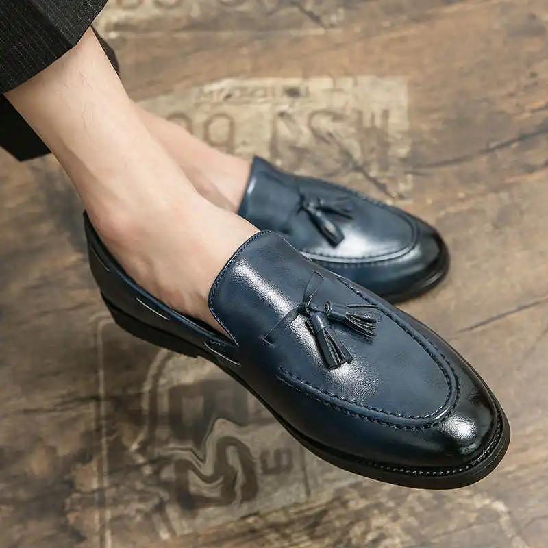 Fashion Synthetic Leather Informal Dress For Party Heels Outdoor Male Semi Formal Shoes Man Sneakers Sport Everything
