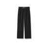 Semir Women's Pure Cotton Pleated Wide-Leg Pants with Belt