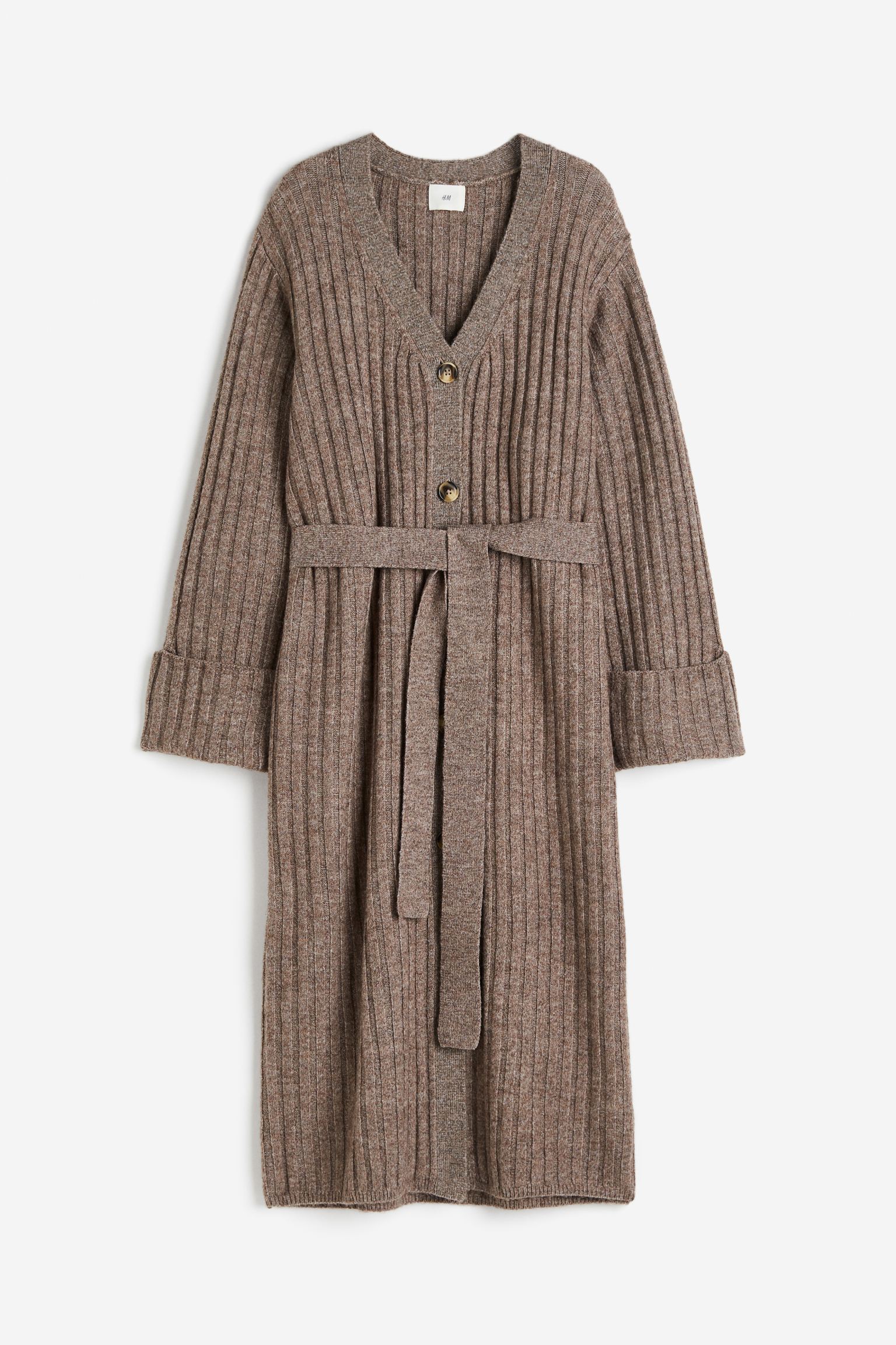 

Платье-кардиган оверсайз