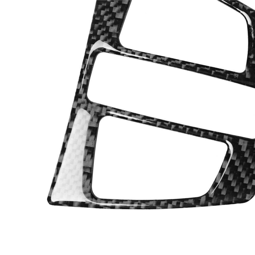 Car Reading Light Panel Frame Trim Cover For BMW F20 F30 F34 F32 X6 Carbon Fiber Sticker Trim Car Interior Accessories