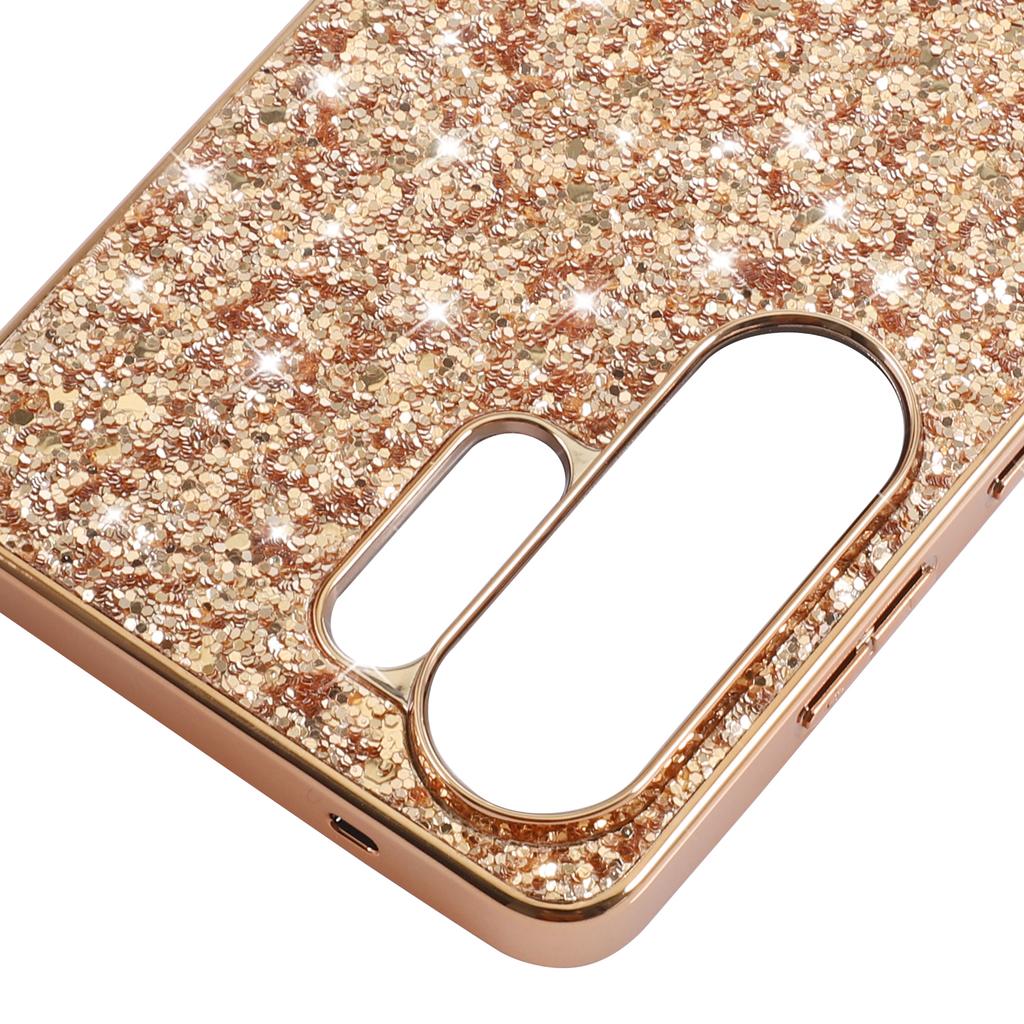 For Samsung Galaxy S26 Ultra Case Electroplating TPU + PC Sparkling Glitter Phone Back Cover