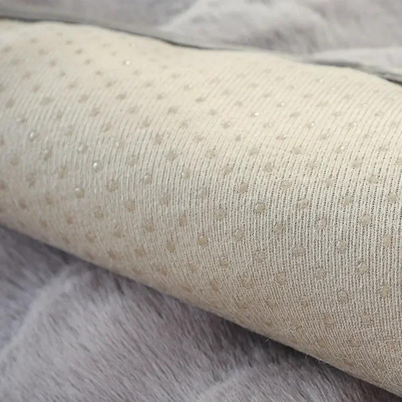 Thicken Rabbit Plush Sofa Cover Universal Non-slip Mat Winter Warm Soft Towel Couch Cushion for Living Room Home Decor