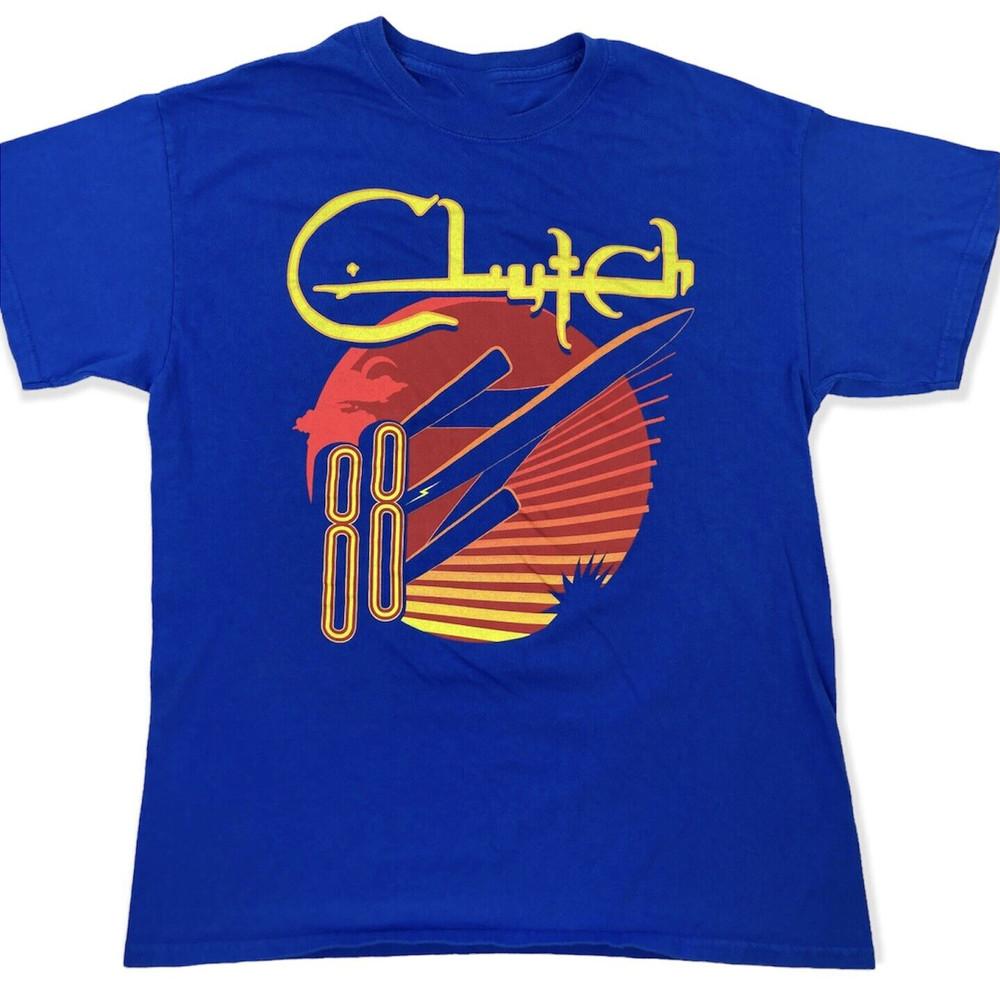 

Rare Collection Clutch Tour Band Gift For Fan S to 5XL Blue T-shirt Unisex T-Shirt XXL