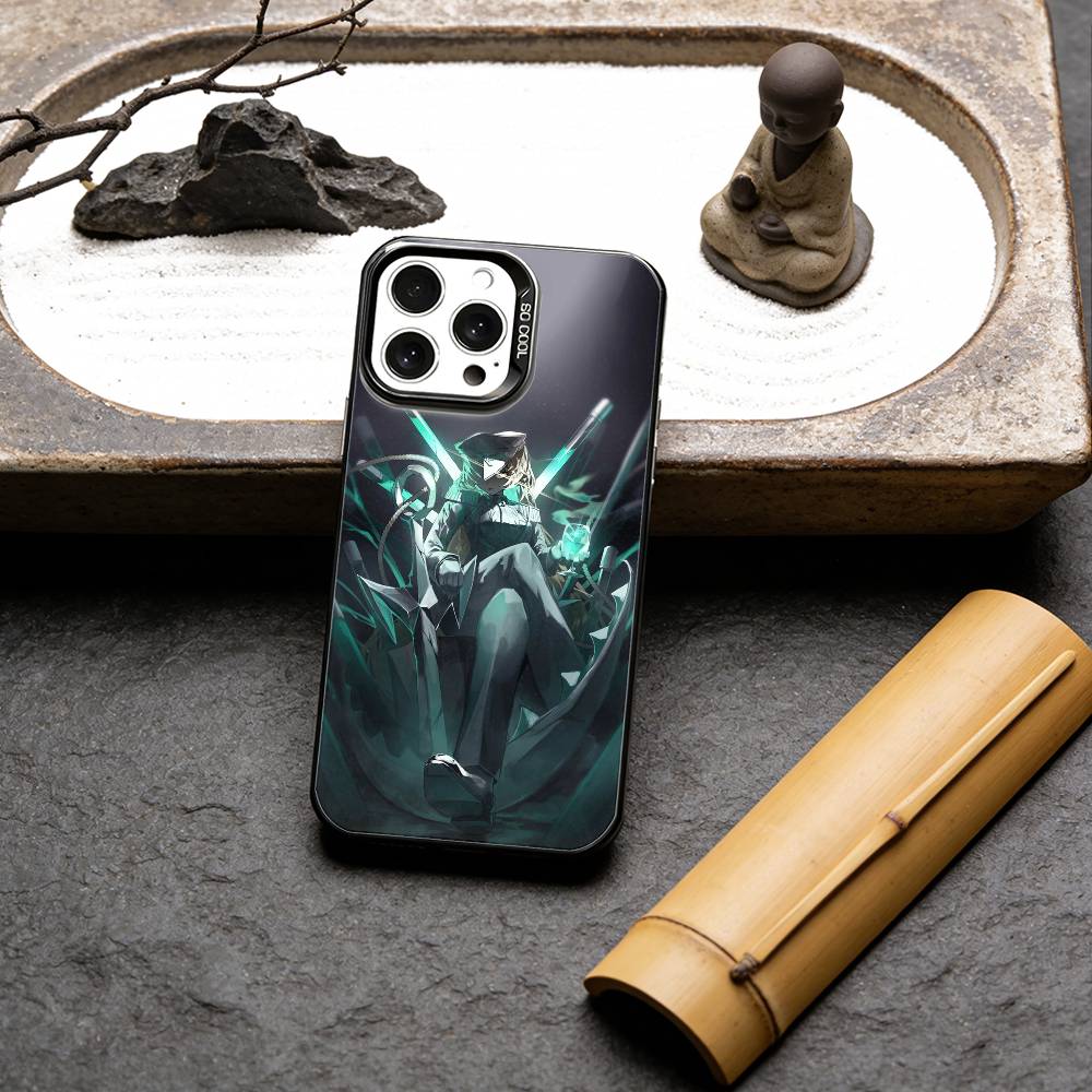 Game L-Limbus C-Company Phone Case For IPhone 16 17 15 14 12 13 Pro Max Black Color Shockproof Cover