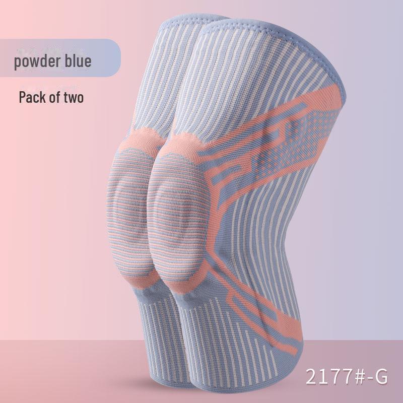 Genunchiere de silicon pentru bărbați - Protecție sportivă pentru alergare, fitness, baschet, sărituri; Compresie caldă cu suport patelar.