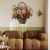 1PC Various Green Plants Flowers Wall Sticker Bathroom Toilet Decor Decals Living Room Cabinet Home Decoration Self Adhesive