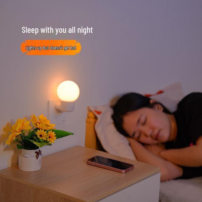 Energy-Saving Night Light with Remote Control - Ideal for Baby Feeding, Eye Protection, and Kids' Sleep. Free Shipping.