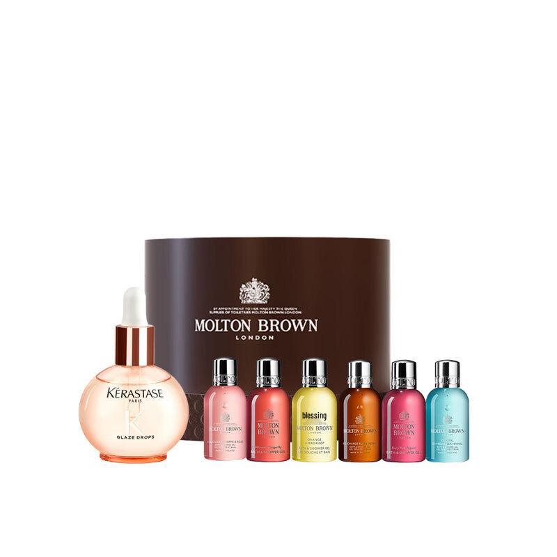Kérastase Glaze Rose Illuminating Hair Serum & Fragrance Shower Limited Gift Set