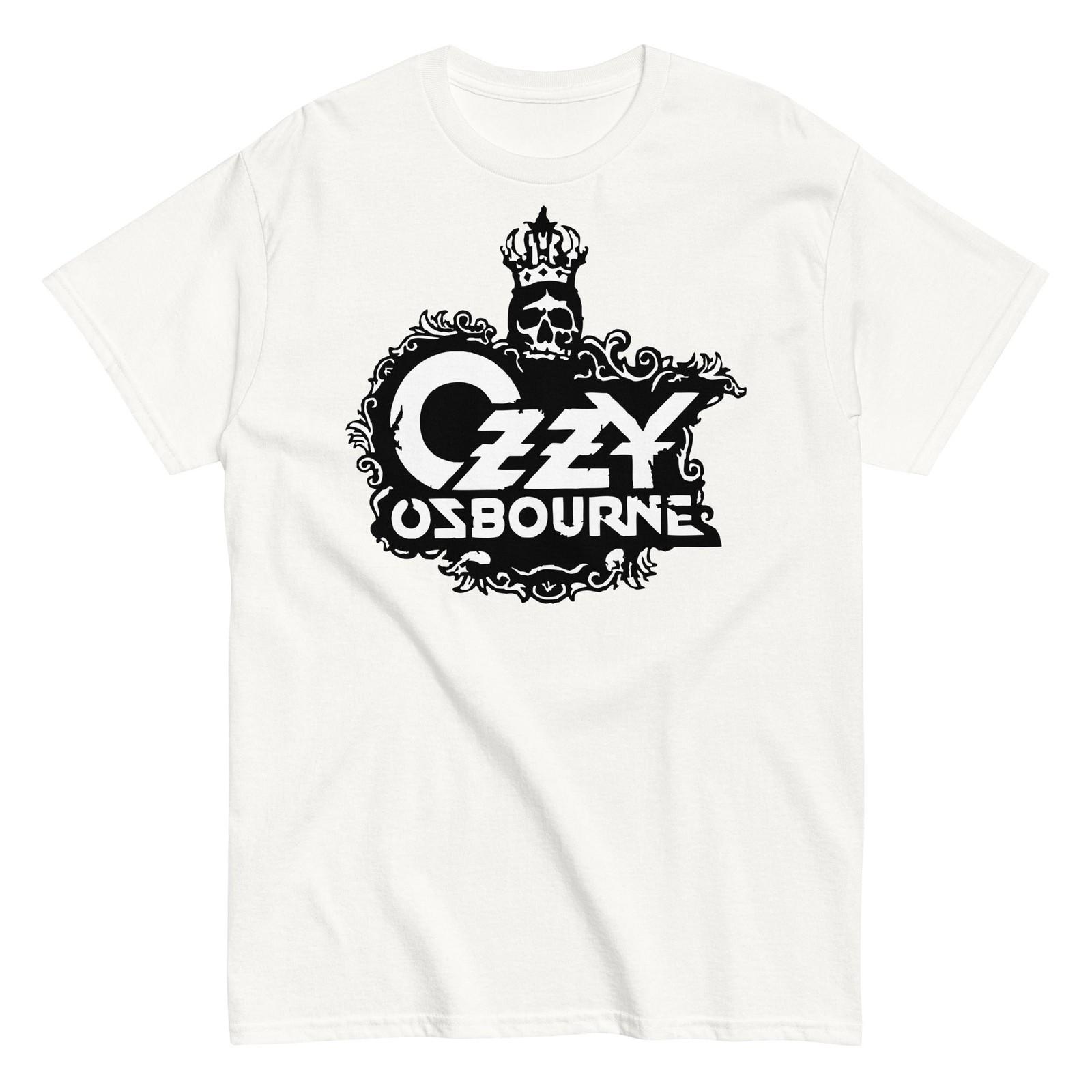 MerchMoment Ozzy Osbourne Gilded Logo T-Shirt T-Shirt White New XXXXL