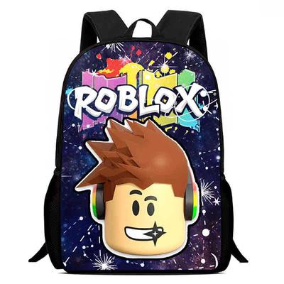 Zaino Stampato Roblox, Borse per Bambini e Scuola Elementare, Supporto