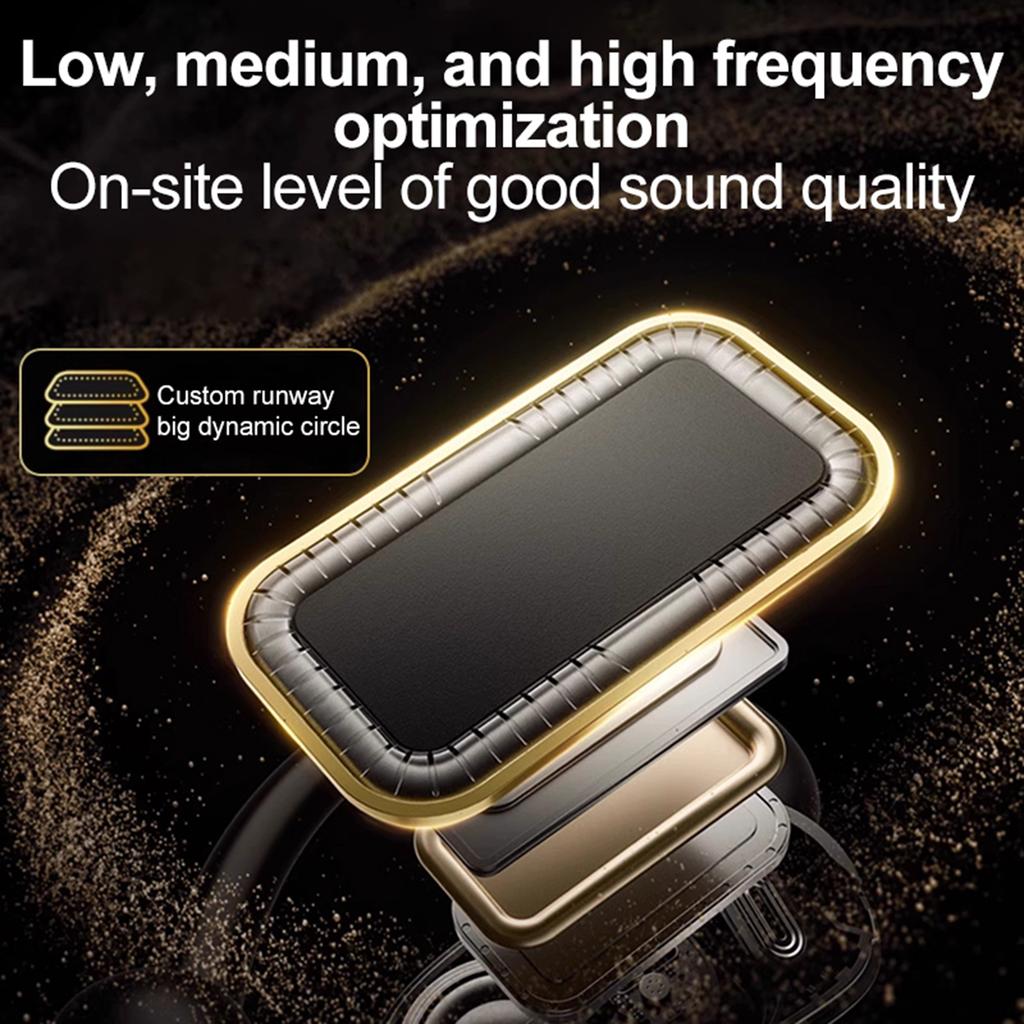 Wireless BT 5.4 Earbuds with Charging Case, Painless Ear Hook Sports Headset, Music Earphones, Low Latency Gaming