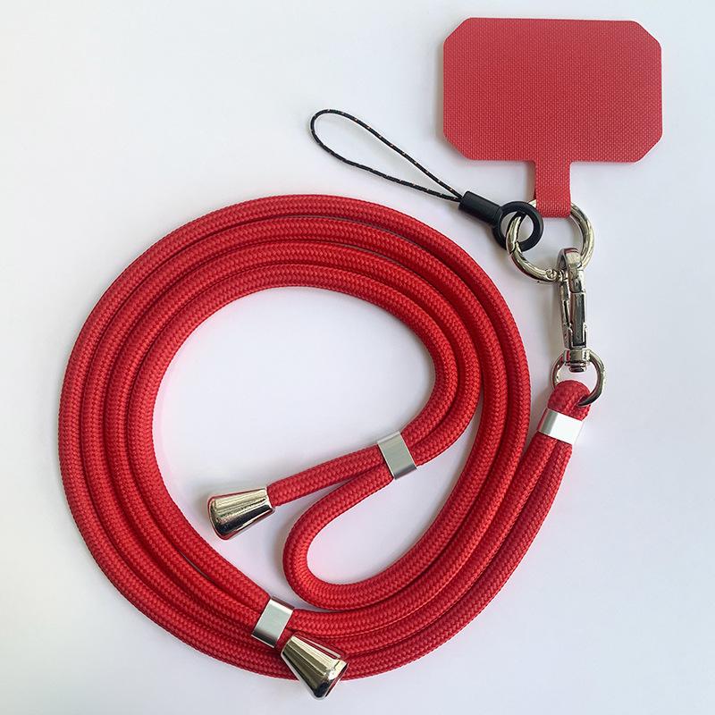 Short Neck Strap Phone Lanyard Crossbody Adjustable Creative Women Keychain Anti-Lost Strap 160cm Individually Packaged