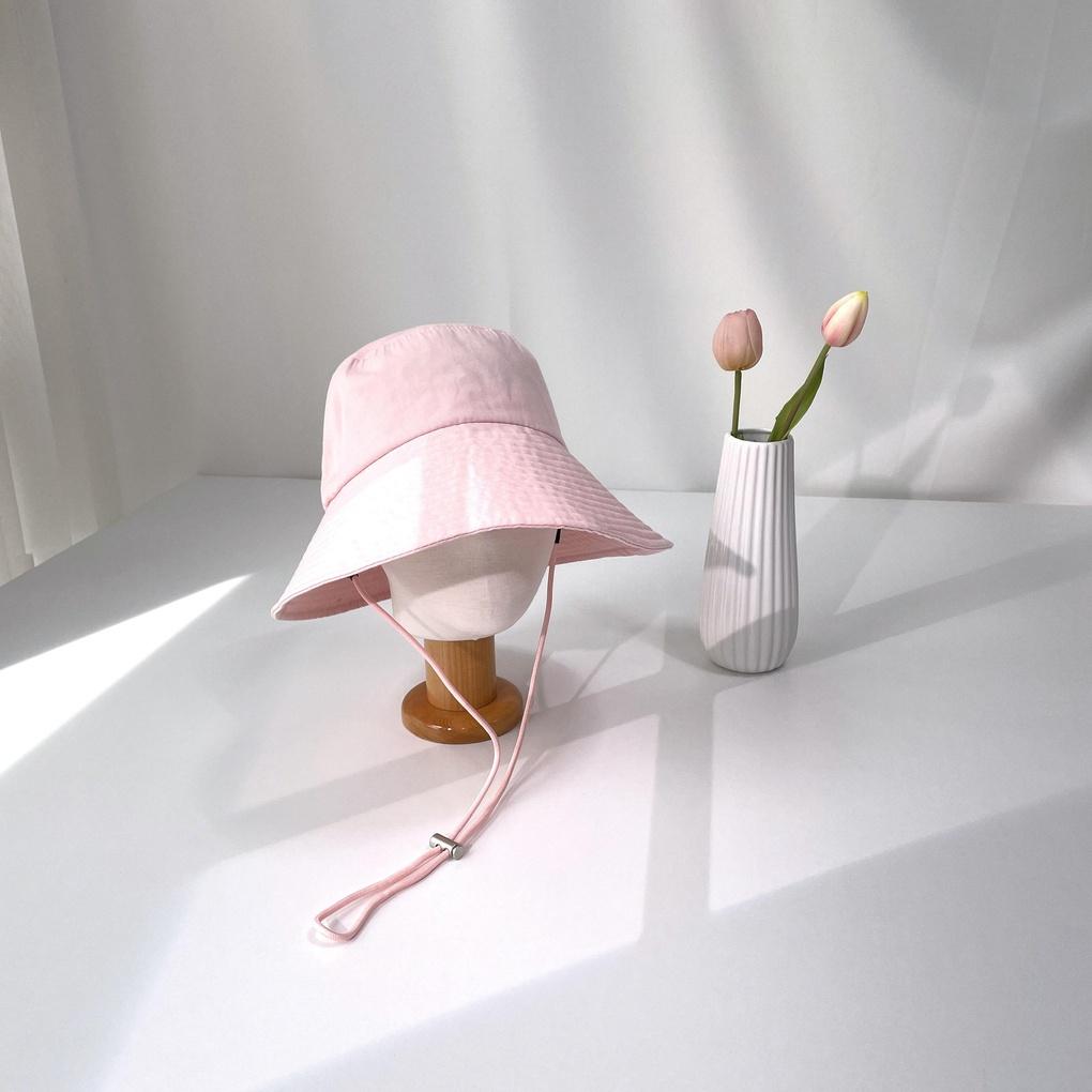 Men's and Women's Daily Bucket Hat with Unbalanced Brim and Sweet Bucket Hat