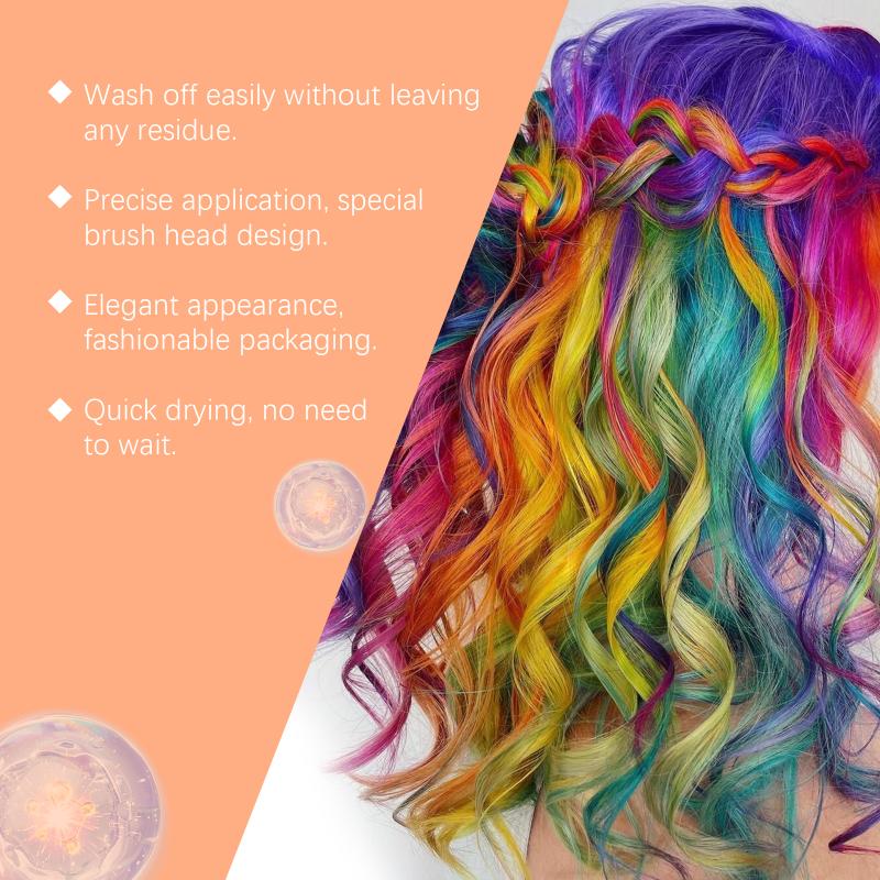 Temporary Hair Colour Cream Washable Powder DIY Eyebrow Beard Dying for Costume Makeup Party Use