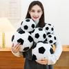 Baizihuahu Soccer Plush Toy, Football Shaped Stuffed Animal, Soft Hug Pillow for Sports Fans, Game Day Gift Kids Boys Girls
