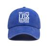 Fix Stuff Cotton Baseball Cap With Embroidered Print For Summer Outdoor Sunshade