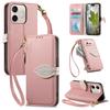 Case for 600 Lite 5G - Leather/PU, Pink, With Lanyard