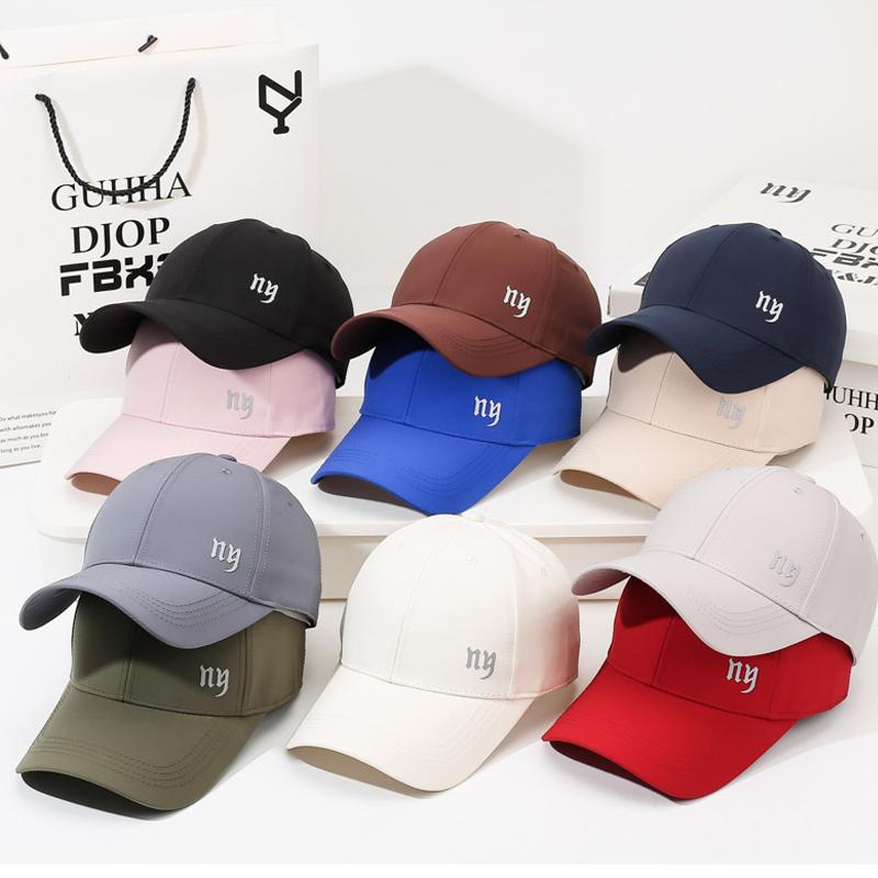 Spring Summer Letter Baseball Cap Unisex Sunshade Cap Outdoor Sunscreen Breathable Cap